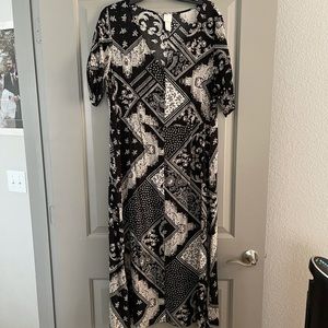 H&M bandana patchwork dress